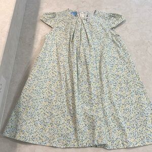 EUC Bella Bliss dress with seersucker bow on back